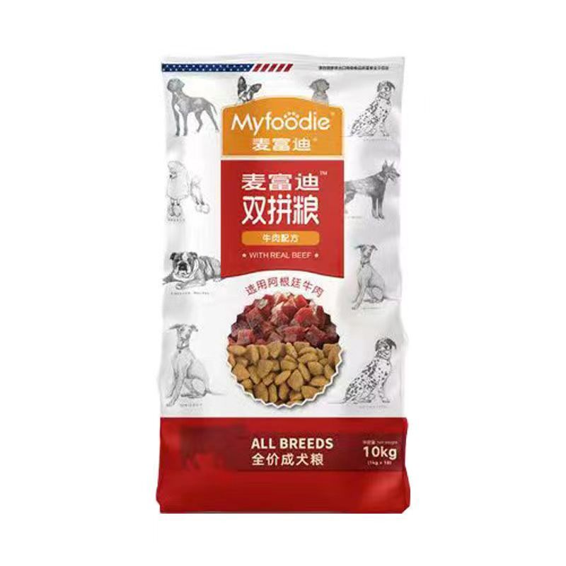 麦富迪通用双拼成犬粮牛肉