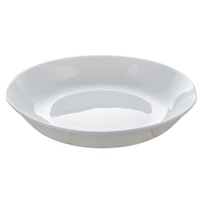 隆达骨瓷纯白菜盘简约家用碗组合