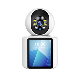 监控带屏可手机远程双向视频通话摄像头室内家用高清网络监控器