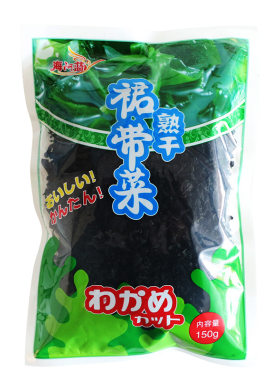 日式味噌汤的海阿蓝熟韩式裙带菜