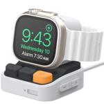 elagoWT支架适用于AppleWatch Ultra3/2苹果手表支架s11/10充电座s8苹果手表底座SE复古创意硅胶配件桌面