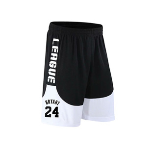 篮球运动短裤男速干训练跑步裤宽松过膝五分裤24号科比篮球裤