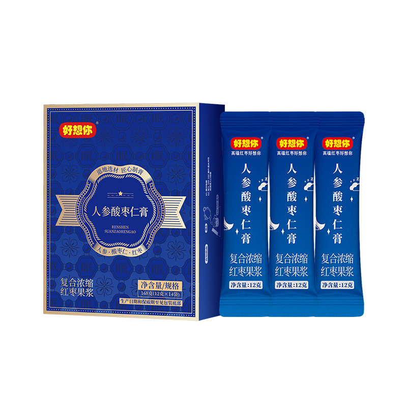 好想你人参酸枣仁膏168g