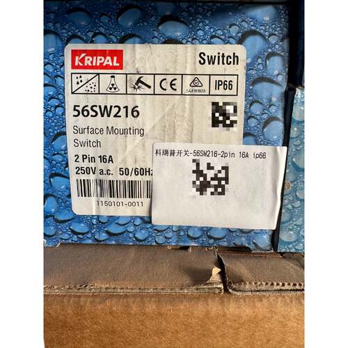 KRIPAL 56SW216 防水开关 16A IP66（全—议价