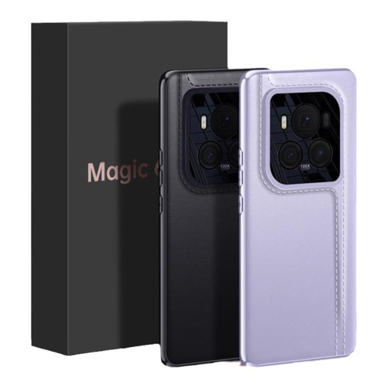 适用荣耀magic6手机壳honor至臻版保时捷rsr全包防摔新款magic6pro高端超薄男士magic六外壳保护套后