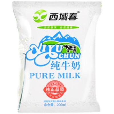 新疆西域春纯牛奶学生儿童早餐奶