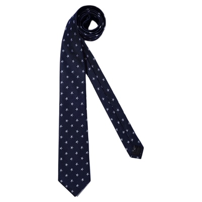 GIEVES CHARLES海底海星刺绣领带手工桑蚕丝领带男商务高级感送礼