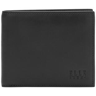 ELLE HOMME新款真皮钱包男士横款薄款钱夹简约时尚多卡位品牌票夹