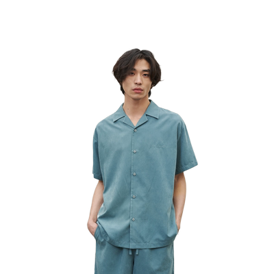 MODE COMMUTER| MC休闲通勤古巴领翻领衬衫套装