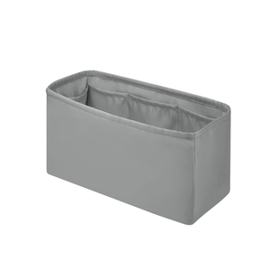 DGAZ全球品牌适用迪奥Booktote中小号mini绸缎内胆包珍珠灰