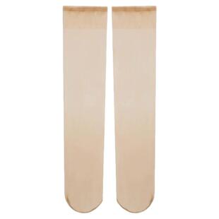 3双日本长丝长筒袜雪戴丽1D超薄脚尖透明肌肤纹理松大码隐形丝袜