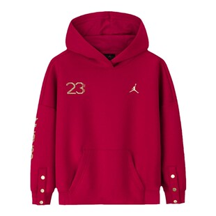 【新年红色】Jordan童装男童女童卫衣2026新款儿童长袖上衣春装潮