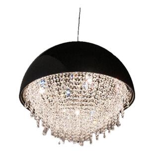 manooi米兰设计师意式轻奢进口埃及水晶吊灯半球卧室书房餐厅灯