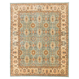 视觉味道 阿富汗进口手工羊毛别墅客厅大地毯传统波斯工艺民族风