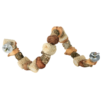 鹦鹉啃咬玩具攀爬绳磨牙解闷自嗨虎皮牡丹小太阳专用爬梯鸟笼装饰