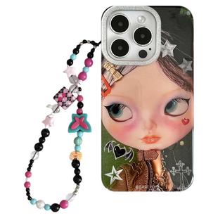 由里公园ins可爱甜酷辣妹彩钻芭比女孩15适用17pro苹果17ProMax手机壳iPhone16全包17新款14Promax保护套13韩