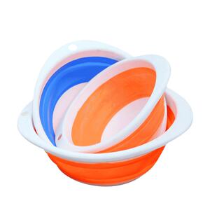 可折叠饵料盆便携野钓鱼饵开饵盆不沾饵钓鱼拌饵盆垂钓渔具和饵盆