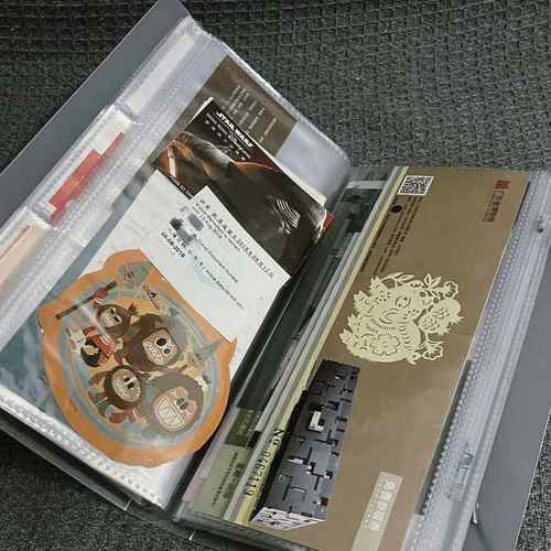 火车电影票收藏飞机旅行票根票据夹收纳收集册36寸明信拍立得相册