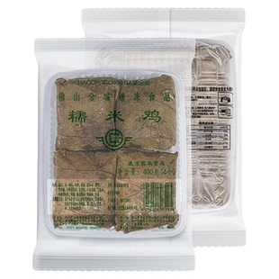 金城食品400g荷叶糯米鸡速食广式早茶点心早餐速冻半成品加热即食