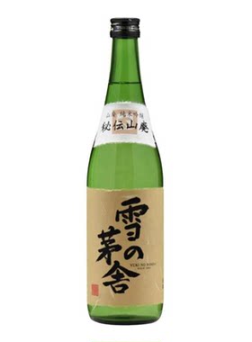 雪之茅舍山废秘纯米吟酿清酒