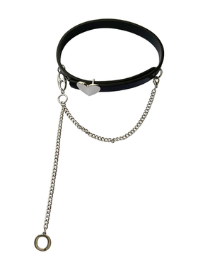 爱心皮带项圈项链流苏链条辣妹