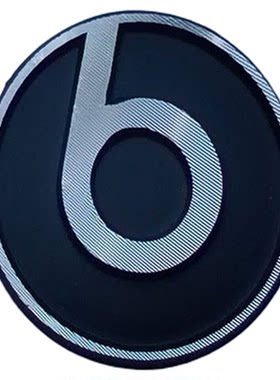 适用大众探歌Beats魔声音响标贴大众前A柱喇叭标途观B柱贴标黑标