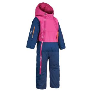 迪卡侬宝宝连体滑雪服防风防水保暖婴儿男童女童儿童滑雪服KIDO