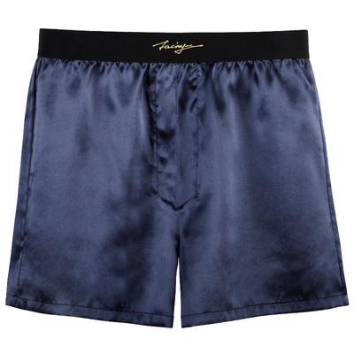 52025男桑蚕丝家居短裤空调宽松