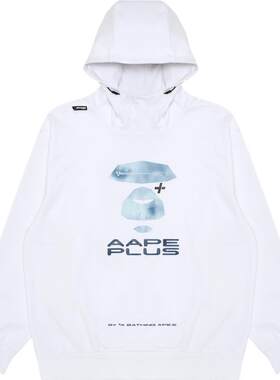 AAPE+猿人运动连帽卫衣3968XXJ
