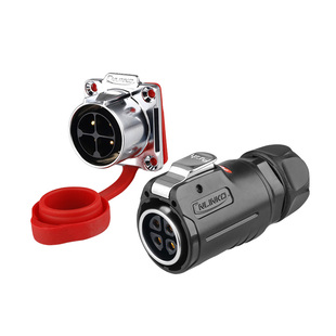 凌科LP-24防水航空插头插座公母对接头34 10-12-19芯大电流连接器