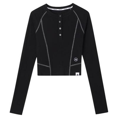 T恤2025新款长袖修身上衣