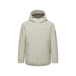 波司登爆款秋冬短款羽绒服男连帽保暖鹅绒商务羽绒服夹克外套