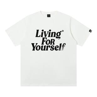 丛林老虎美式街头字母情侣短袖男潮牌宽松休闲纯棉重磅夏日T恤女