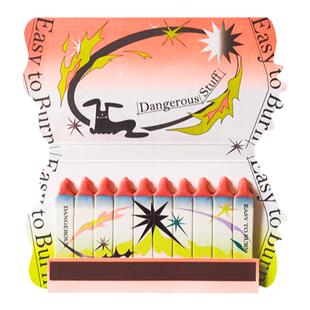 江边样子 | 几把洋子X兔子狗  联名火焰 原创老书式火柴 个性定制