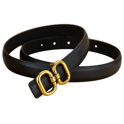 不过时的经典！真皮牛皮女腰带