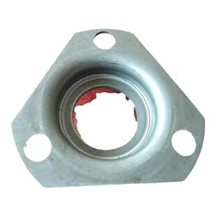 铡草机柔丝机多功能轴承座6204/6205/6206农机配件三角三抓轴承座