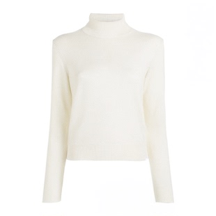 【美丽诺羊毛】PRICH复古半高领针织衫冬季保暖打底衫上衣女