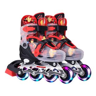 儿童轮滑鞋头盔护具初学者套装专业级男女童运动溜冰鞋带收纳包