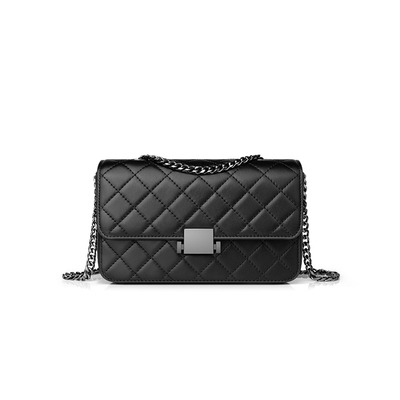 injoylife优雅菱格链条包