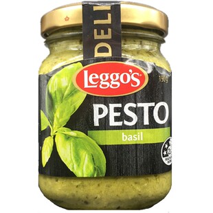 Leggo's Pesto basil sauce传统罗勒酱 青酱意面酱意粉酱调味酱料