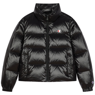 [防泼水]Champion冠军短款羽绒服25冬新款女可拆卸长袖量感马甲秋
