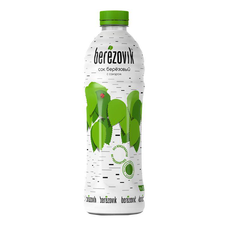 白俄罗斯原装进口白桦树汁格里则大瓶桦树汁液植物饮品0脂肪1L/瓶