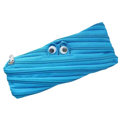 卡通可爱拉链大容量笔袋