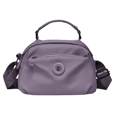 2026干净时尚清新女式双层多袋手提单肩斜挎手机证件钥匙逛街小包