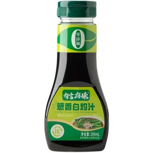 有言有味葱油白灼汁200ml清蒸海鲜凉拌提鲜酱油生抽0添加防腐剂