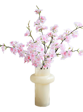 樱花客厅室内绢花花瓣柔软细腻