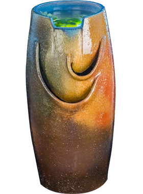 家居办公室流水生财陶瓷摆件