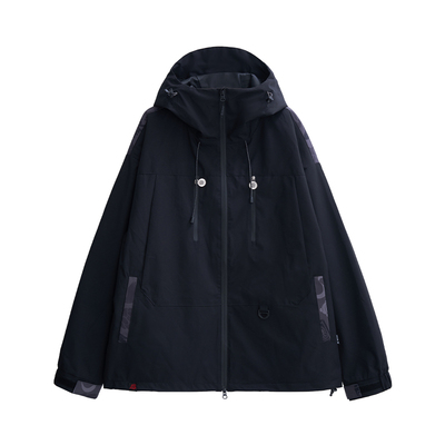 朱铁雄同款国潮连帽风衣夹克外套