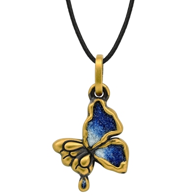 周大福monologue复古黄金吊坠