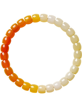 宫里上新致财缅黄玉手链